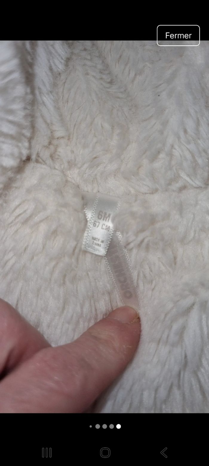 Combi pilote polaire 6 mois en très bon état - photo numéro 10