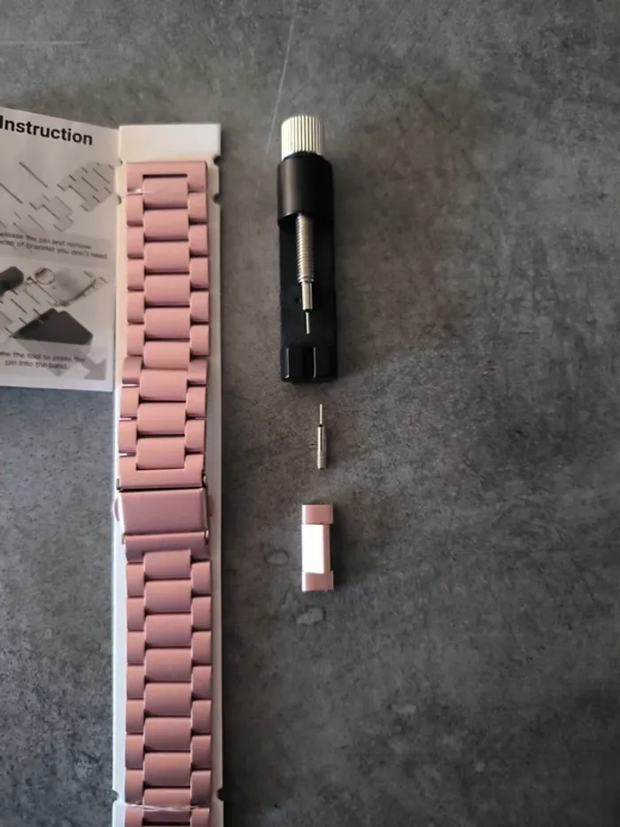 Bracelet acier Galaxy watch active 2 - photo numéro 7