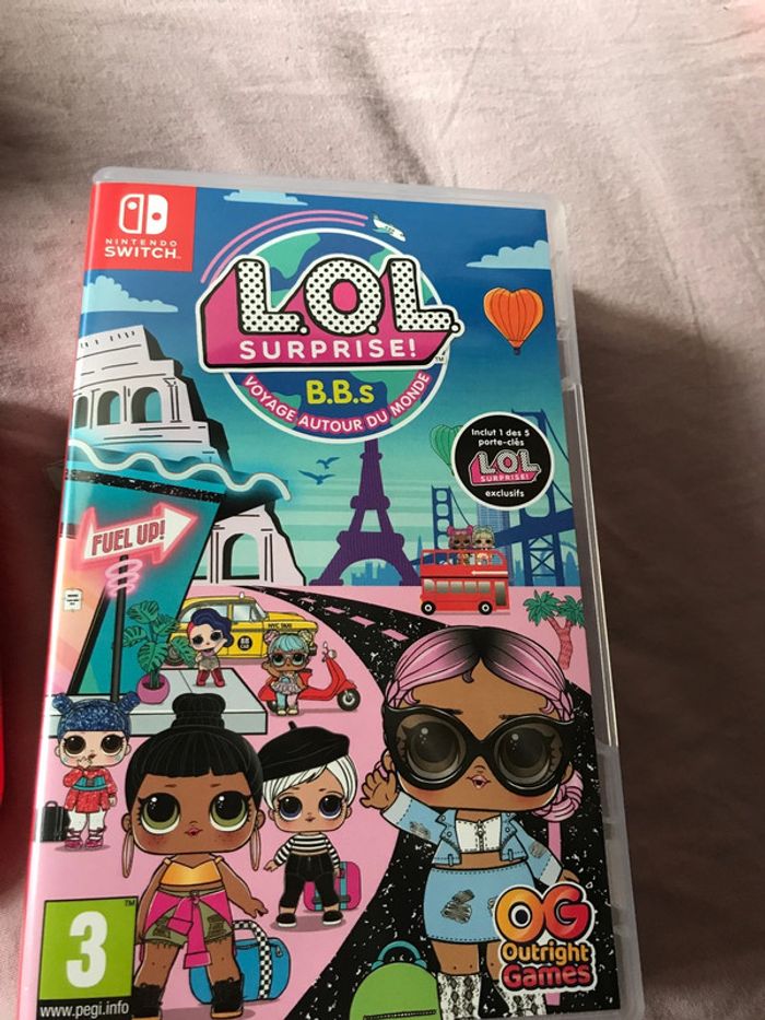 Jeux switch lol surprise bbs avec porte clé - photo numéro 3