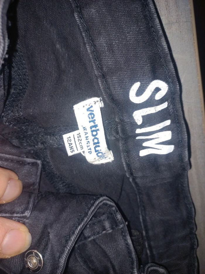 Jean slim fille vertbaudet - photo numéro 3