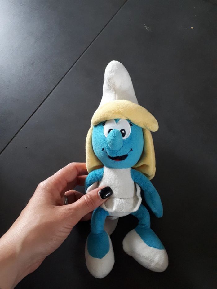 Peluche schtroumpfette - photo numéro 2
