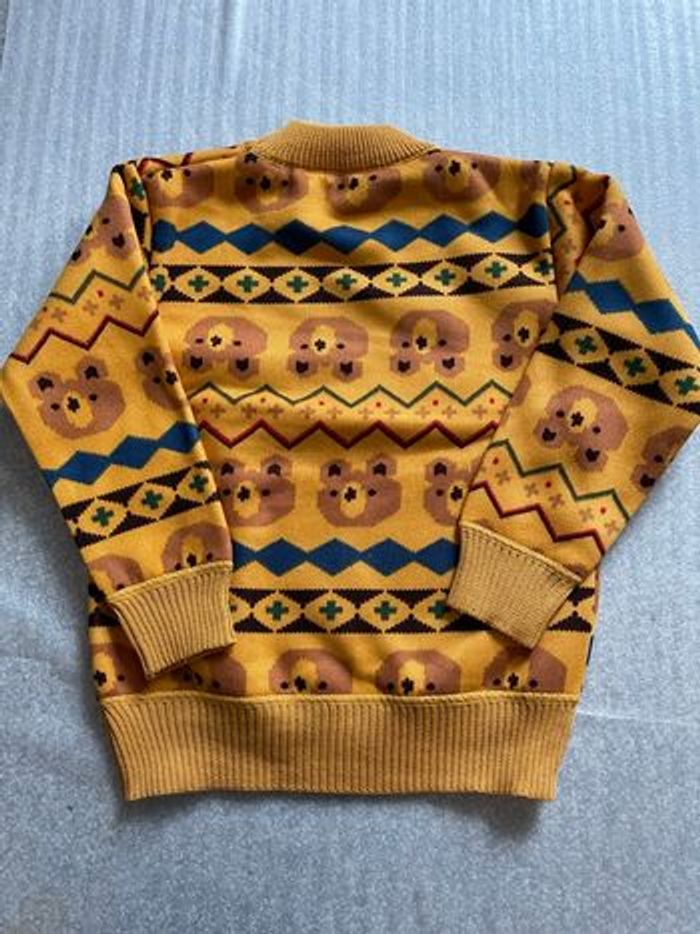 Pull col rond, doux avec motif - photo numéro 3