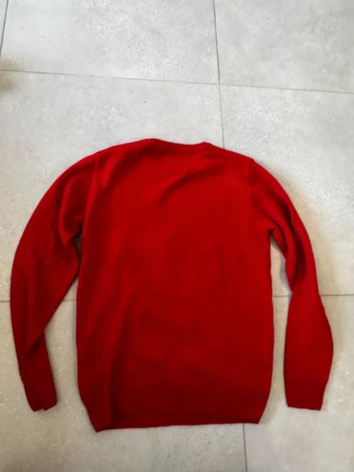 Pull de noel Merry Christmas, taille S, très bon état - photo numéro 4