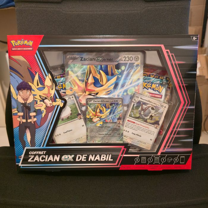 Pokémon Coffret Zacian ex de Nabil (2EV9/ 1EV8/ 1EV2)