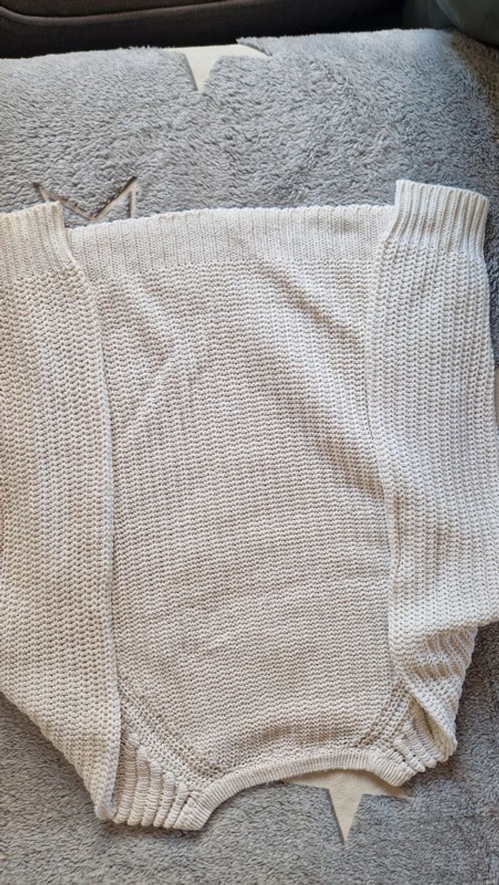 Pull beige mi saison fille - photo numéro 4