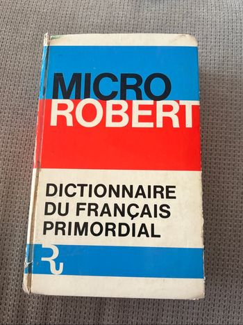 dictionnaire Robert