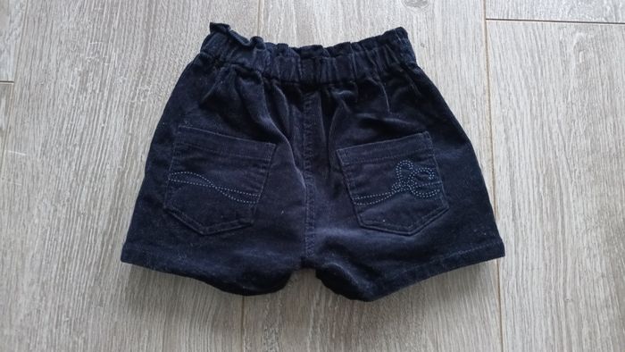 Short en velours 12 mois - photo numéro 2