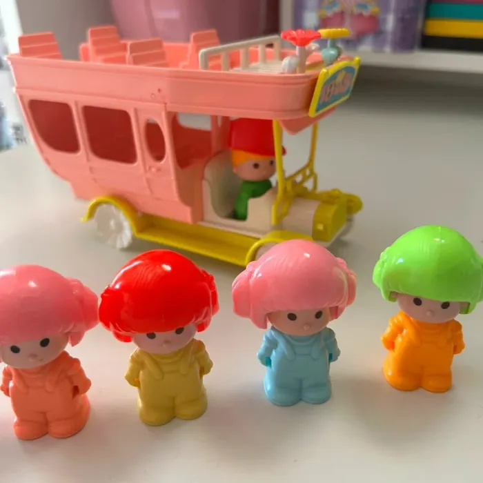 Bus pinypon jardinera complet vintage - photo numéro 3