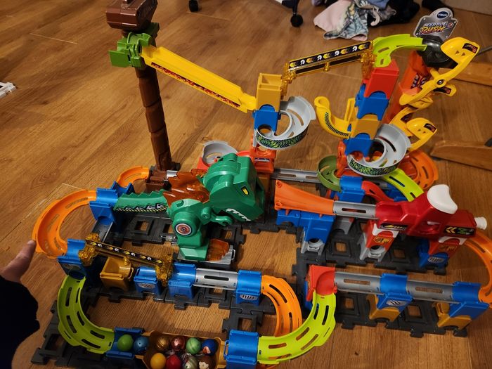 Circuit magnetique marble rush dino - photo numéro 2