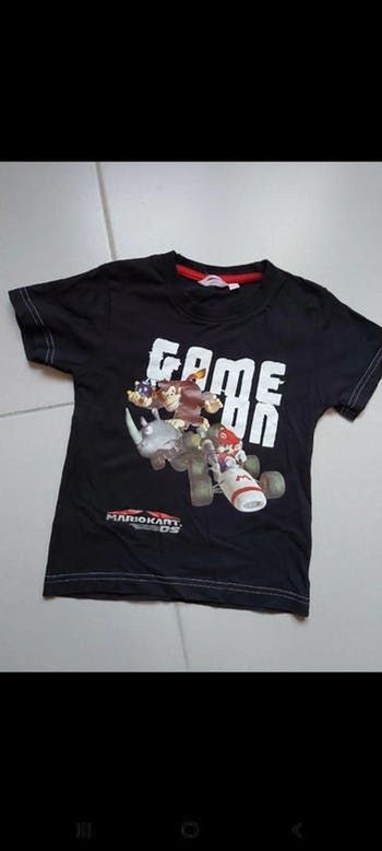 Tshirt manche courte Mario 3 ans 4 ans