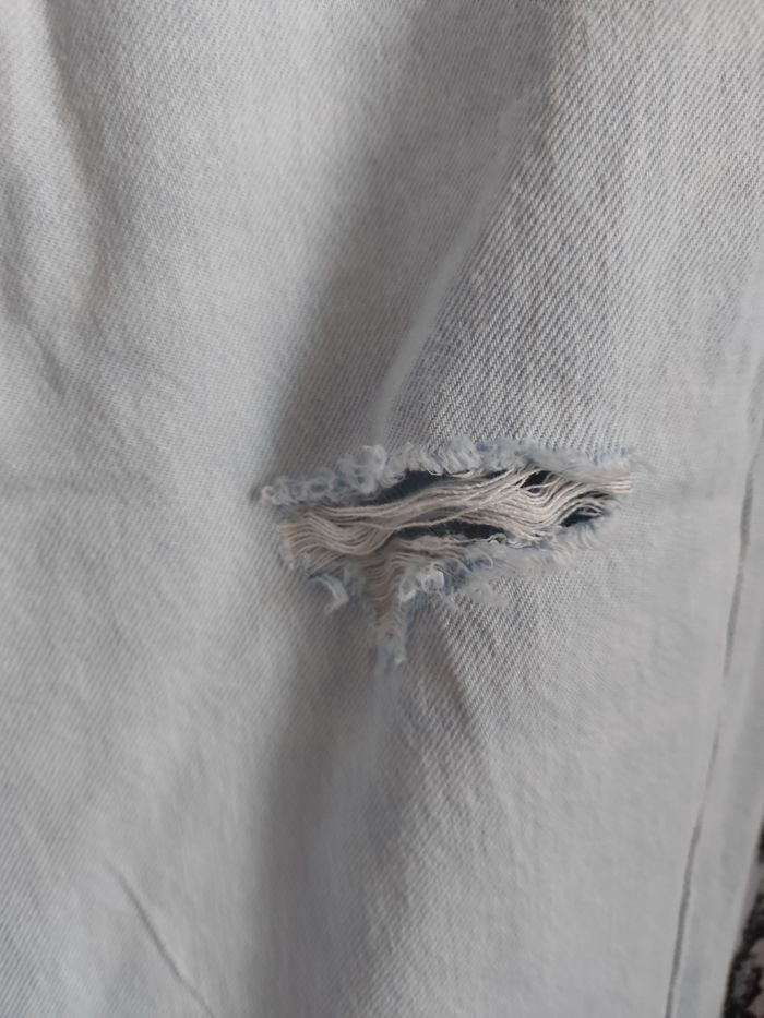 Pantalon en jeans jambes larges neuf Primark taille 40 - photo numéro 4