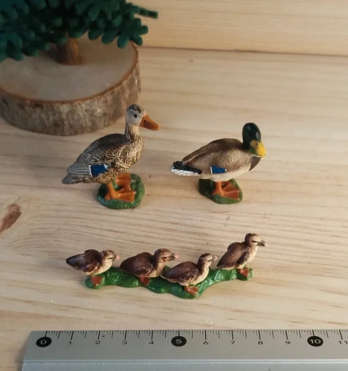 Schleich famille canard Figurine animal de la campagne - photo numéro 5