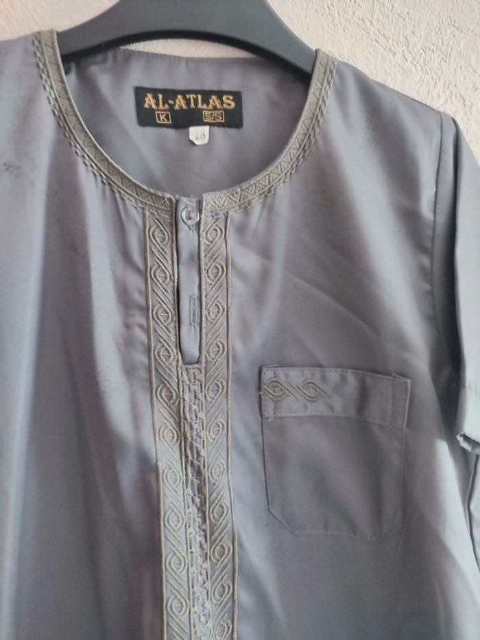 Qamis garçon djellaba - Taille 28 - photo numéro 3