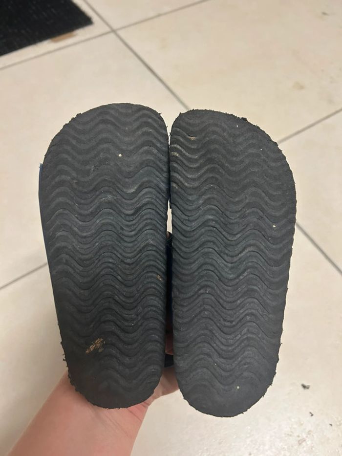 sandales garçon Pat Patrouille bleues à boucle et scratch taille 28 - photo numéro 9