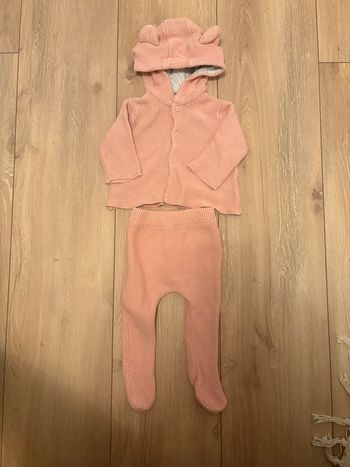 Ensemble maille rose 