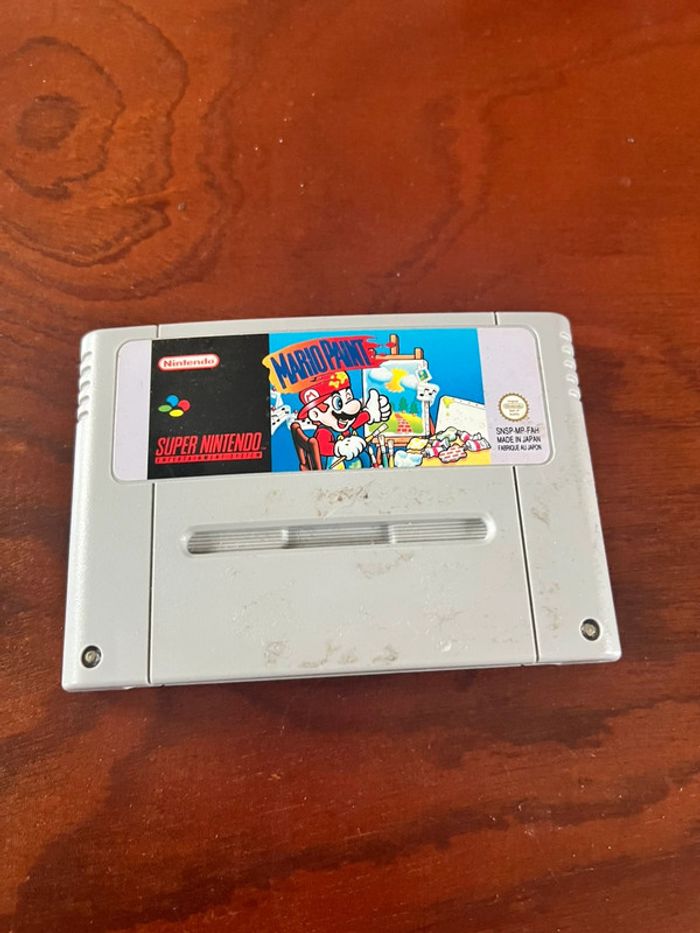 Super Nintendo Mario paint