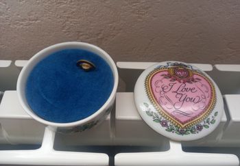 Boîte à musique porcelaine Franklin