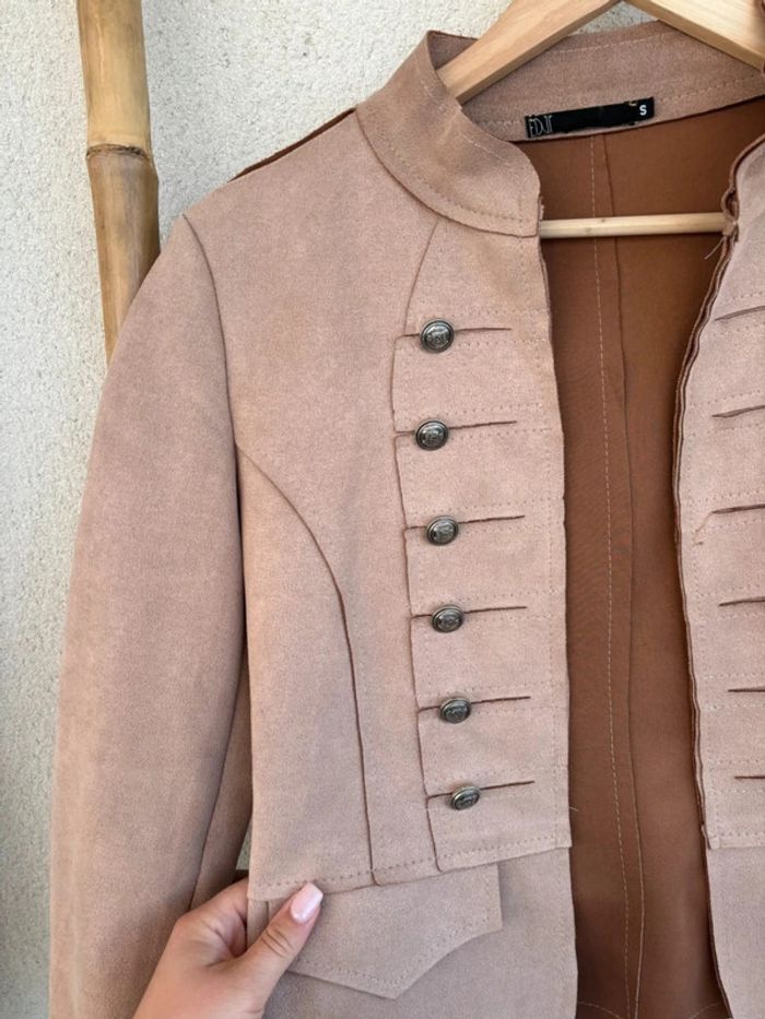 veste en daim - photo numéro 3