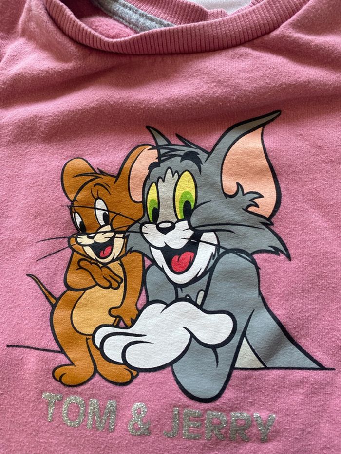 Robe pull taille 3 ans tom et Jerry - photo numéro 2