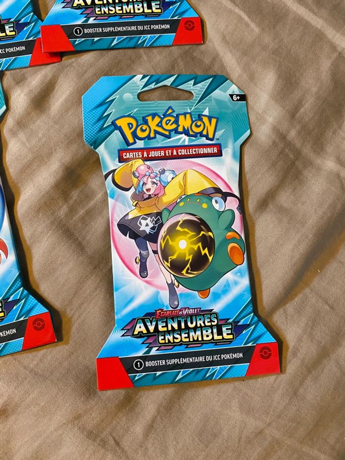 Lot de 6 blisters pokémon EV09 aventures ensemble - photo numéro 2