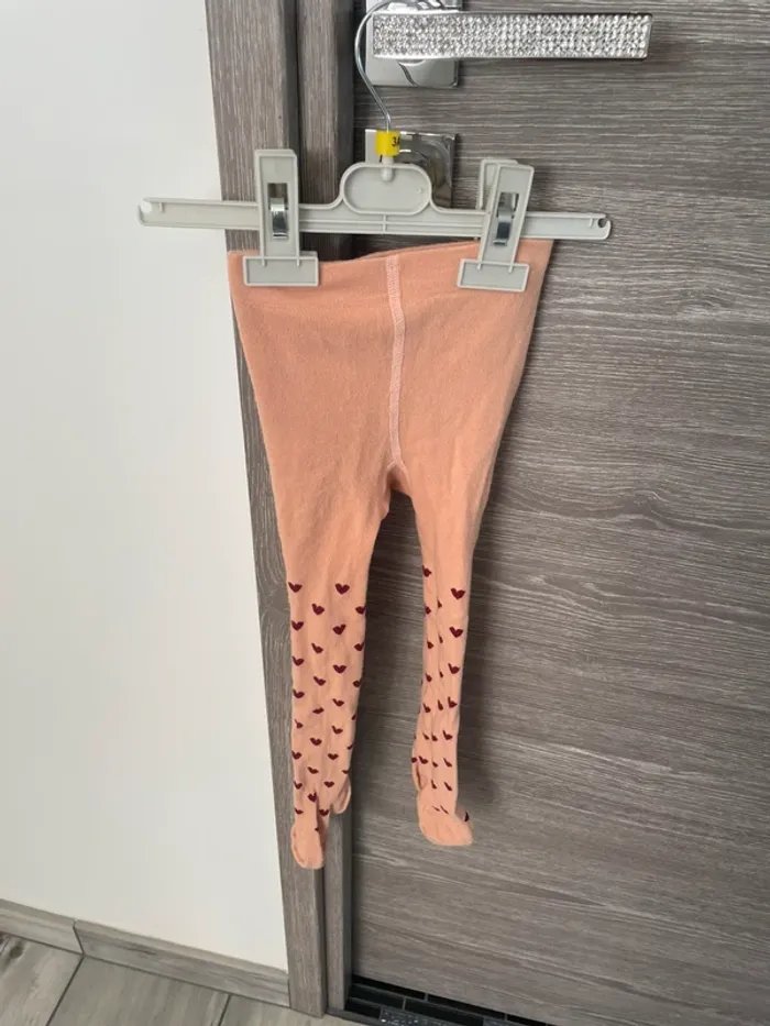 collant cœur bb fille