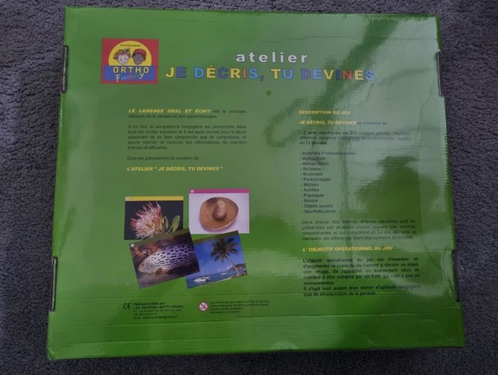 Jeu atelier je décris tu devines ortho funny - photo numéro 2