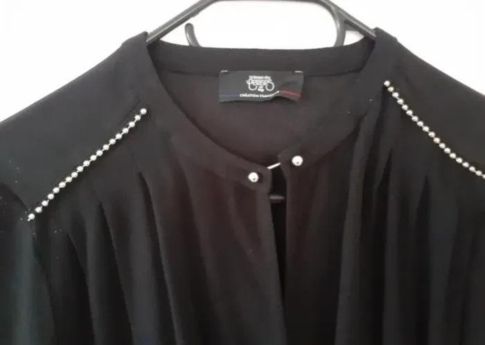 Blouse manches longues cache-coeur Ring Le Temps des Cerises taille S - photo numéro 2