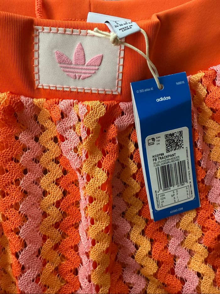 Trackpant adidas originals orange/ corail - photo numéro 4