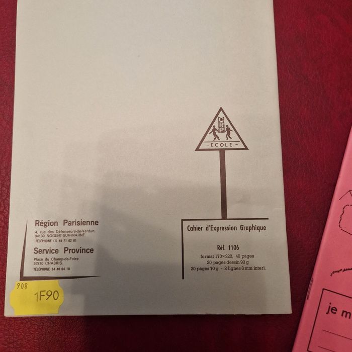 Lot 3 cahiers d écriture neuf - photo numéro 6