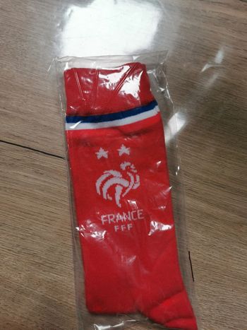 Chaussette de football équipe de France