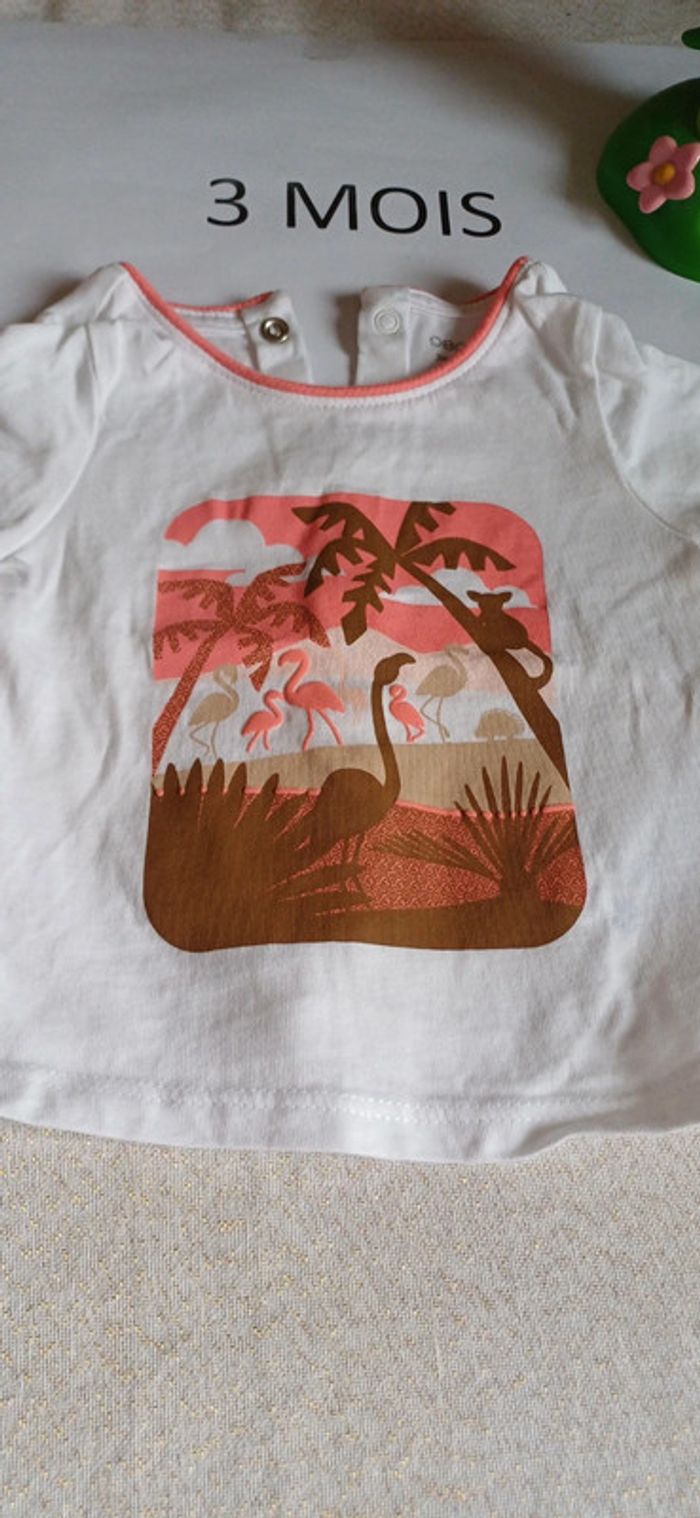 Tee shirt 3 mois - photo numéro 3
