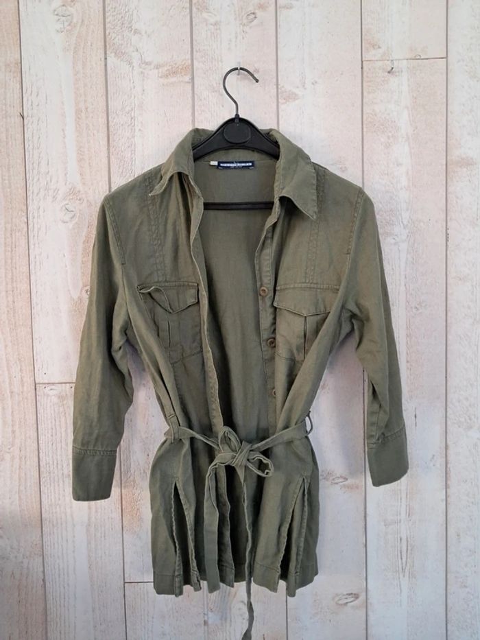 Veste/chemise kaki - photo numéro 1