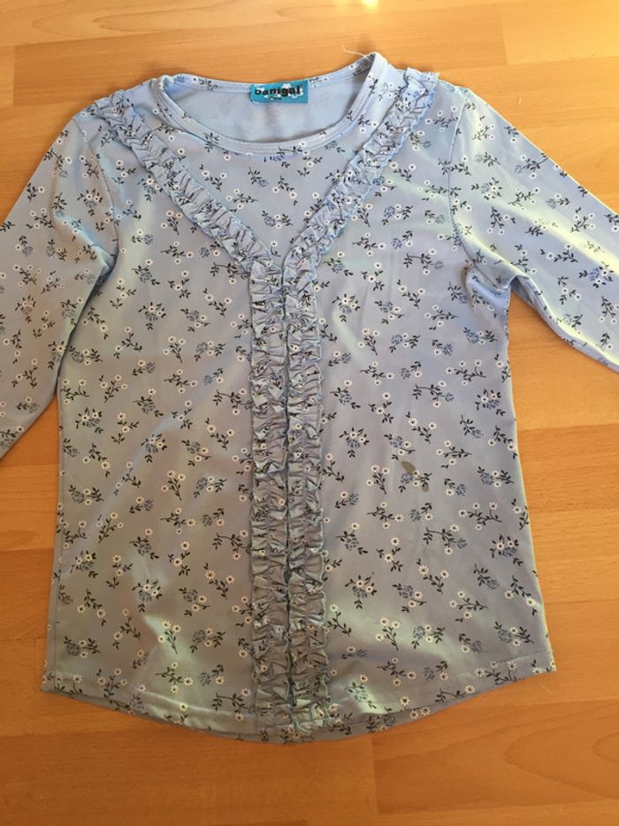 T shirt manches longues Danigal Paris Taille 10 ans