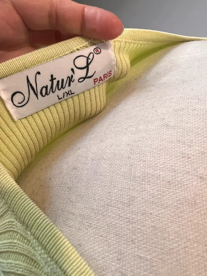 Débardeur vert anis - photo numéro 6