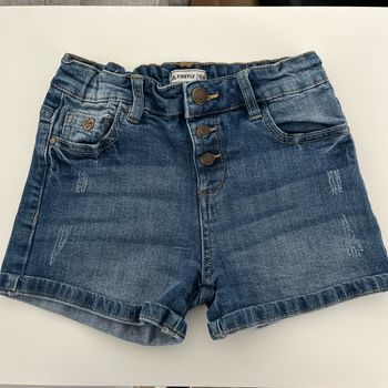 Short court en jeans