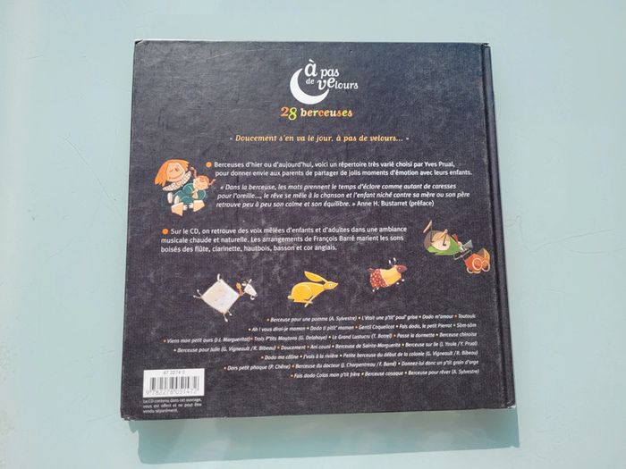 Superbe livre CD, À pas de velours, 28 berceuses, Éditions Didier Jeunesse (21) - photo numéro 8