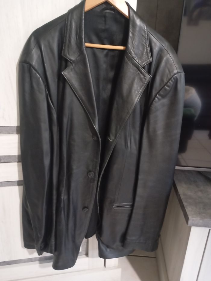 Veste homme cuire - photo numéro 2