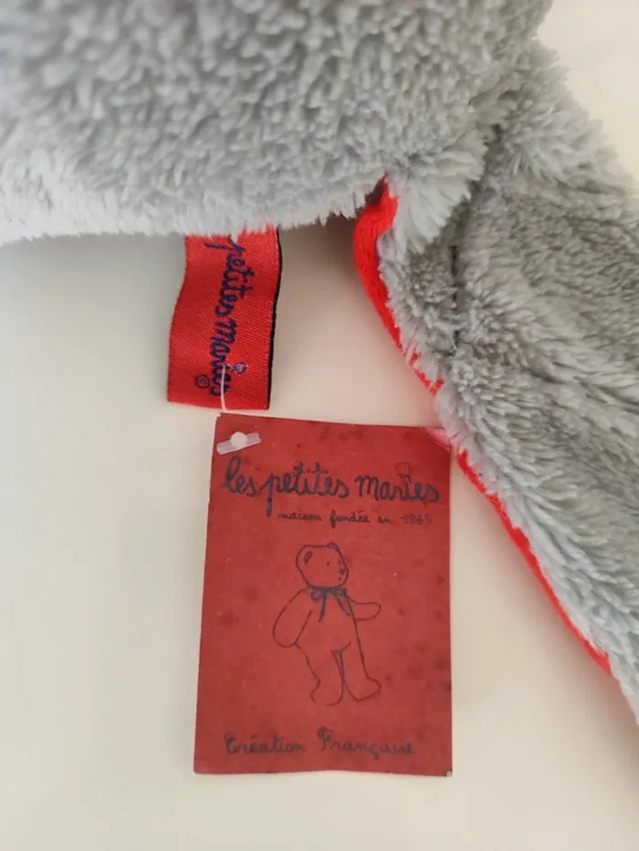 Peluche loup les petites marie - photo numéro 4