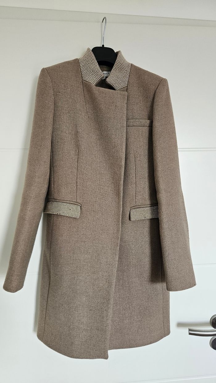 Manteau beige, taille 36, Morgan - photo numéro 3