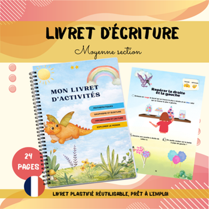 Livret d’activités Moyenne section – pour progresser dès 4ans - photo numéro 2