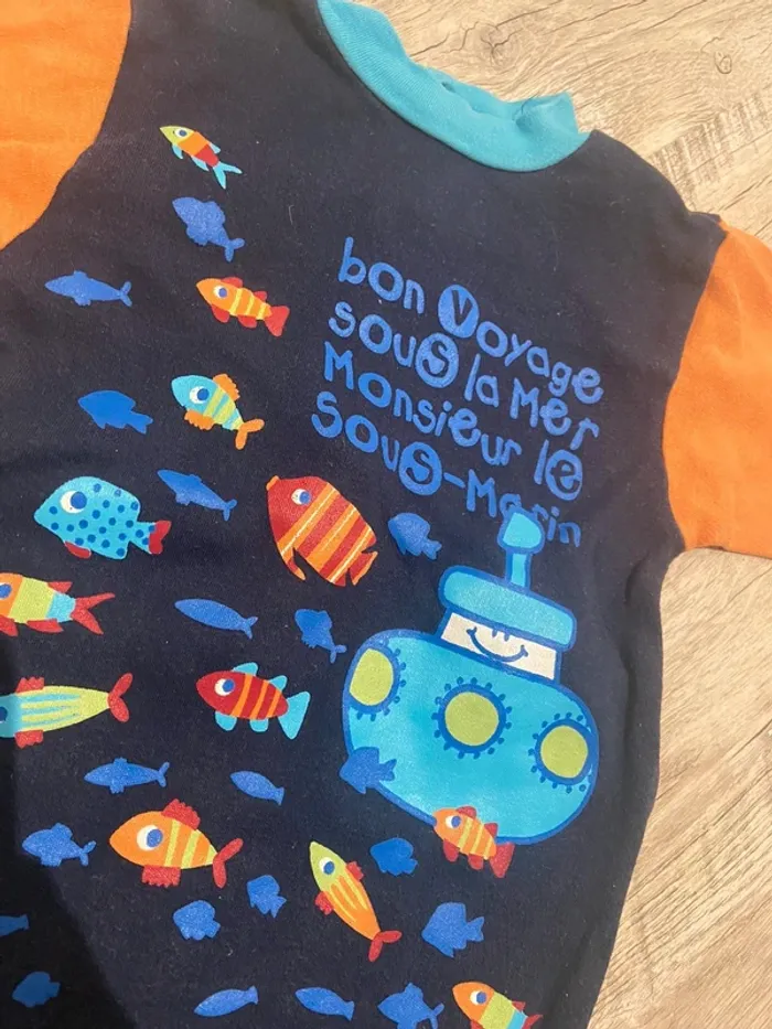 Pyjama bébé 6 mois très bon état - photo numéro 2