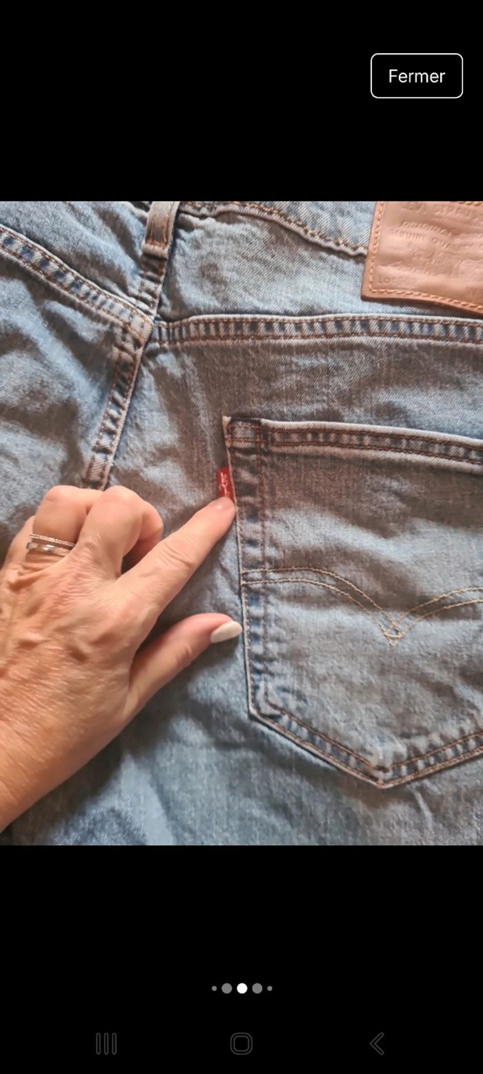 2 Jean levis prix lot 30 euros - photo numéro 3