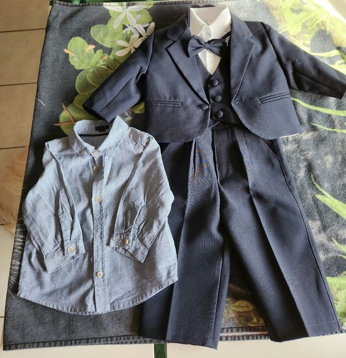 Ensemble costume garçon 6 mois