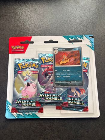 🃏 Tripack Pokémon EV9 – Aventures Ensemble (neuf scellé)