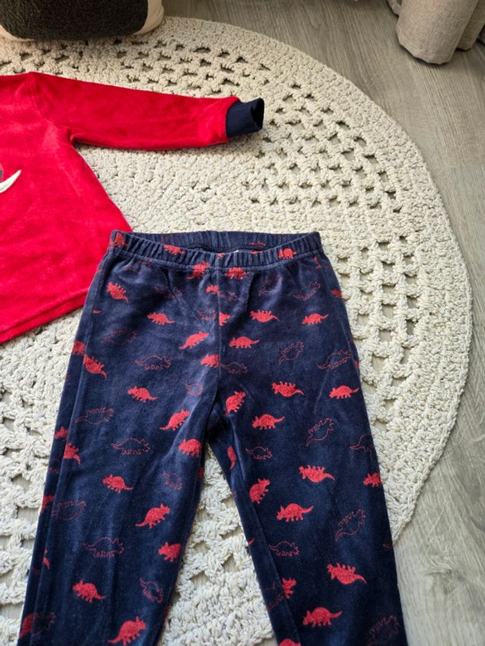 Boy: pyjama velours Okaïdi 3 ans - photo numéro 3