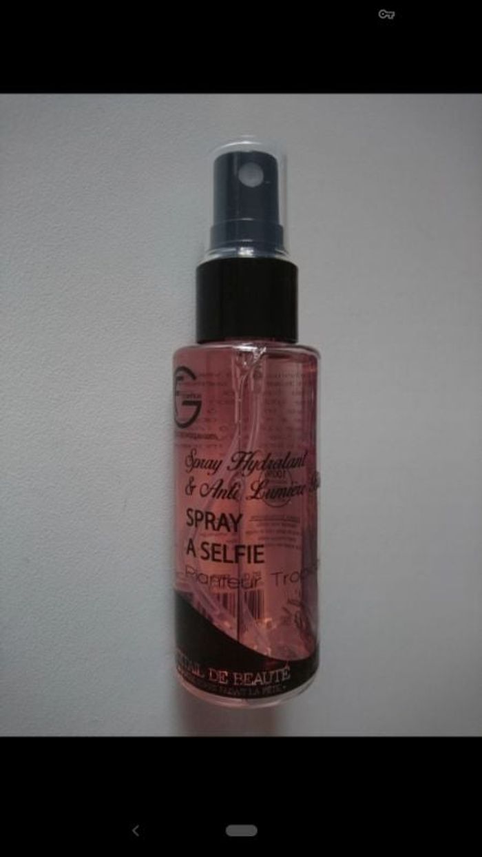 Spray à selfie