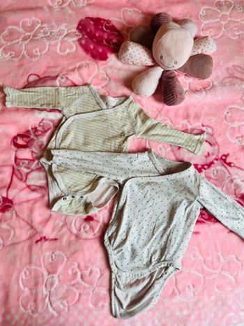 Lot deux body jusqu’à 3 mois