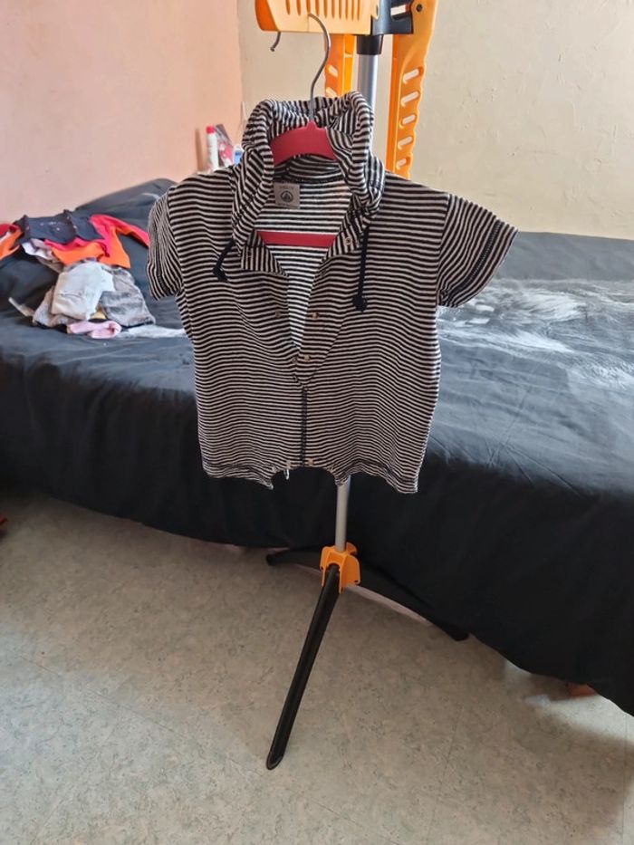 Grenouillère à capuche 6mois