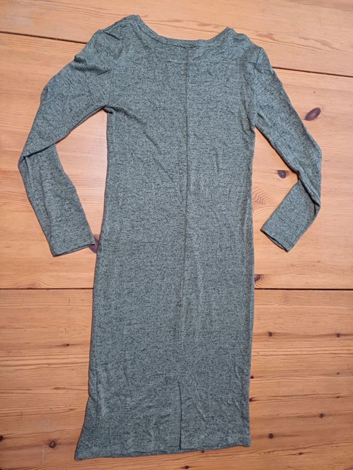 Robe vert chiné - photo numéro 2