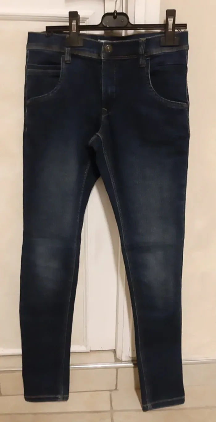 Jean's slim bleu foncé Name It 13 ans - photo numéro 5